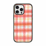 Custodia per telefono in acrilico TPU con motivo floreale a quadri in feltro, For iPhone 13, For iPhone 12, For iPhone 12 Pro Max, For iPhone 12 Pro, For iPhone 11