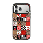 Custodia per telefono in TPU acrilico trasparente con stampa leopardata e fiocco., For iPhone 17 Pro Max, For iPhone 17 Pro, For iPhone 17, For iPhone Air