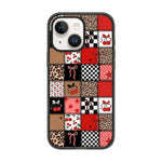 Custodia per telefono in TPU acrilico trasparente con stampa leopardata e fiocco., For iPhone 14 Plus, For iPhone 14, For iPhone 14 Pro, For iPhone 14 Pro Max