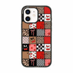 Custodia per telefono in TPU acrilico trasparente con stampa leopardata e fiocco., For iPhone 13 Pro Max, For iPhone 13 Pro, For iPhone 13, For iPhone 12