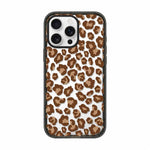 Custodia per telefono in TPU acrilico trasparente con stampa leopardata e fiocco., For iPhone 12 Pro Max, For iPhone 12 Pro, For iPhone 11
