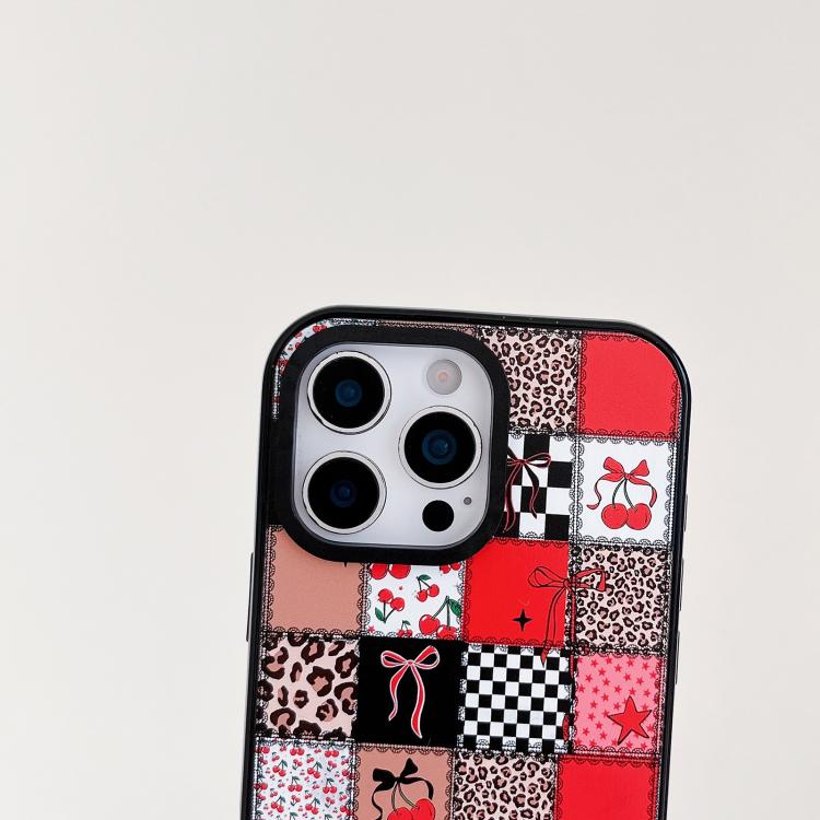 Custodia per telefono in TPU acrilico trasparente con stampa leopardata e fiocco., For iPhone 17 Pro Max, For iPhone 17 Pro, For iPhone 17, For iPhone Air
