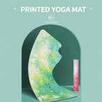 Tappetino da yoga insonorizzato, spesso e antiscivolo su entrambi i lati.