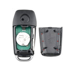 Chiave per auto CWTWB1U345 63 Chip a frequenza singola 315 per Ford pieghevole a 4 pulsanti, For Ford