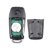 Chiave per auto CWTWB1U345 63 Chip a frequenza singola 315 per Ford pieghevole a 4 pulsanti, For Ford