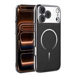 Anello magnetico galvanizzato in PC + custodia per telefono in pelle vegana, For iPhone 17 Pro Max, For iPhone 17, For iPhone Air, For iPhone 16 Pro Max