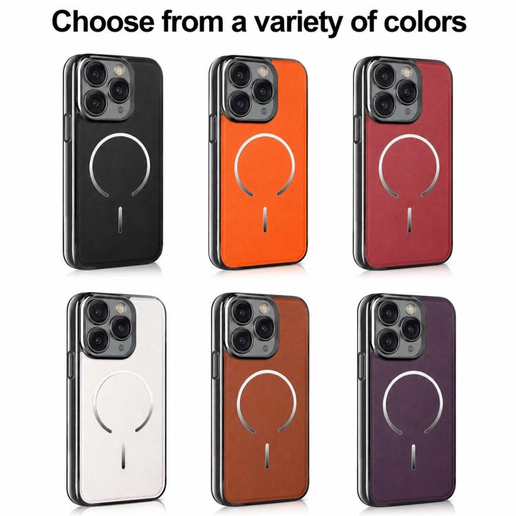 Anello magnetico galvanizzato in PC + custodia per telefono in pelle vegana, For iPhone 11 Pro