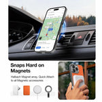 Anello magnetico galvanizzato in PC + custodia per telefono in pelle vegana, For iPhone 11 Pro
