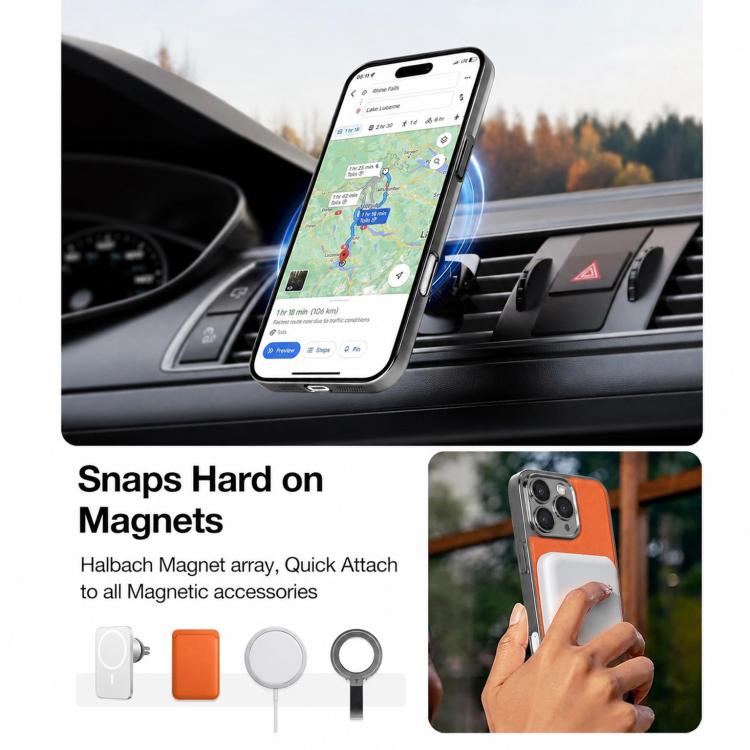 Anello magnetico galvanizzato in PC + custodia per telefono in pelle vegana, For iPhone 11 Pro