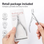 Tronchesino per cuticole in acciaio inossidabile, strumento per manicure e cura di unghie e cuticole., Single Cuticle Nipper
