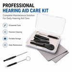 Kit di strumenti per la pulizia degli apparecchi acustici XDcase 8 in 1