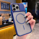 Custodia magnetica per telefono Armor 2 in 1 in TPU + PC, For iPhone 12 Pro, For iPhone 11 Pro Max, For iPhone 11