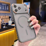 Custodia magnetica per telefono Armor 2 in 1 in TPU + PC, For iPhone 17 Pro Max, For iPhone 17 Pro, For iPhone 17, For iPhone Air, For iPhone 16 Pro Max, For iPhone 16 Pro