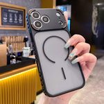 Custodia magnetica per telefono Armor 2 in 1 in TPU + PC, For iPhone 17 Pro Max, For iPhone 17 Pro, For iPhone 17, For iPhone Air, For iPhone 16 Pro Max, For iPhone 16 Pro