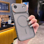 Custodia magnetica per telefono Armor 2 in 1 in TPU + PC, For iPhone 17 Pro Max, For iPhone 17 Pro, For iPhone 17, For iPhone Air, For iPhone 16 Pro Max, For iPhone 16 Pro