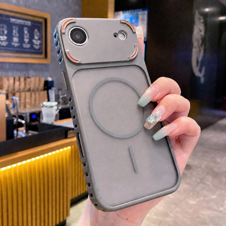 Custodia magnetica per telefono Armor 2 in 1 in TPU + PC, For iPhone 17 Pro Max, For iPhone 17 Pro, For iPhone 17, For iPhone Air, For iPhone 16 Pro Max, For iPhone 16 Pro