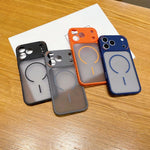Custodia magnetica per telefono Armor 2 in 1 in TPU + PC, For iPhone 12 Pro, For iPhone 11 Pro Max, For iPhone 11