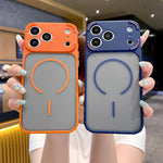 Custodia magnetica per telefono Armor 2 in 1 in TPU + PC, For iPhone 17 Pro Max, For iPhone 17 Pro, For iPhone 17, For iPhone Air, For iPhone 16 Pro Max, For iPhone 16 Pro
