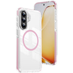 Custodia per telefono Crystal Shield trasparente magnetica ibrida in acrilico e TPU, For Galaxy A57 5G, For Galaxy A37 5G