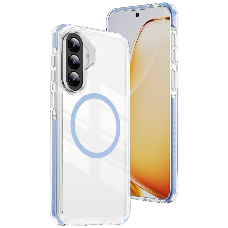 Custodia per telefono Crystal Shield trasparente magnetica ibrida in acrilico e TPU, For Galaxy A57 5G, For Galaxy A37 5G