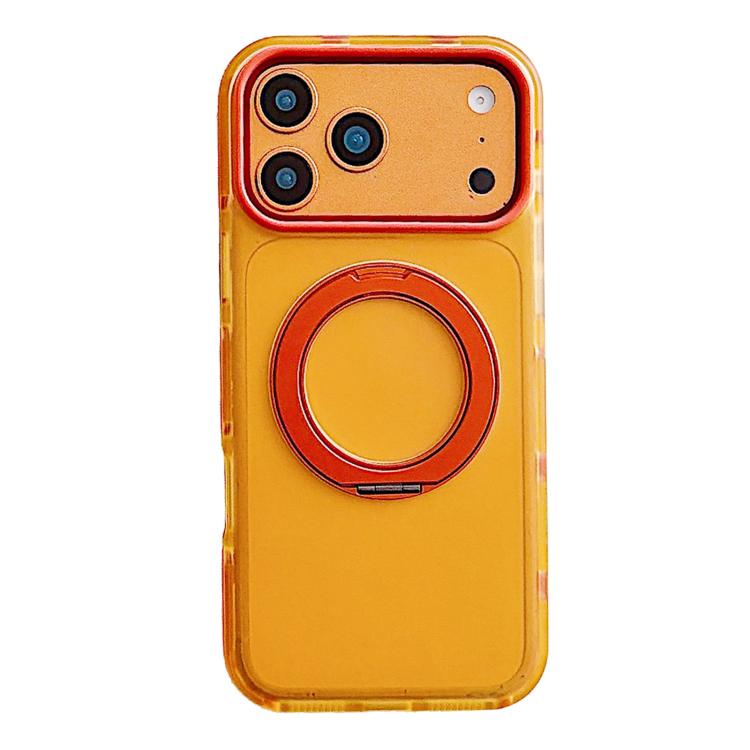 Custodia magnetica per telefono in PC con supporto girevole a 360° in metallo., For iPhone 17 Pro Max, For iPhone 17 Pro, For iPhone 17, For iPhone 16 Pro Max