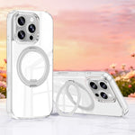 Custodia per telefono magnetica antiurto in metallo con supporto girevole a 360° e chiusura a airbag Jelly Air., For iPhone 17 Pro Max, For iPhone 17 Pro, For iPhone 17, For iPhone 16 Pro Max, For iPhone 16 Pro
