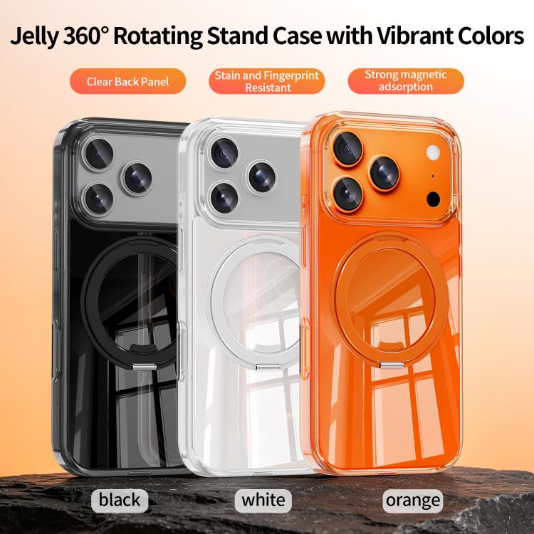 Custodia per telefono magnetica antiurto in metallo con supporto girevole a 360° e chiusura a airbag Jelly Air., For iPhone 17 Pro Max, For iPhone 17 Pro, For iPhone 17, For iPhone 16 Pro Max, For iPhone 16 Pro