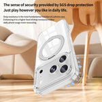Custodia per telefono magnetica antiurto in metallo con supporto girevole a 360° e chiusura a airbag Jelly Air., For iPhone 17 Pro Max, For iPhone 17 Pro, For iPhone 17, For iPhone 16 Pro Max, For iPhone 16 Pro