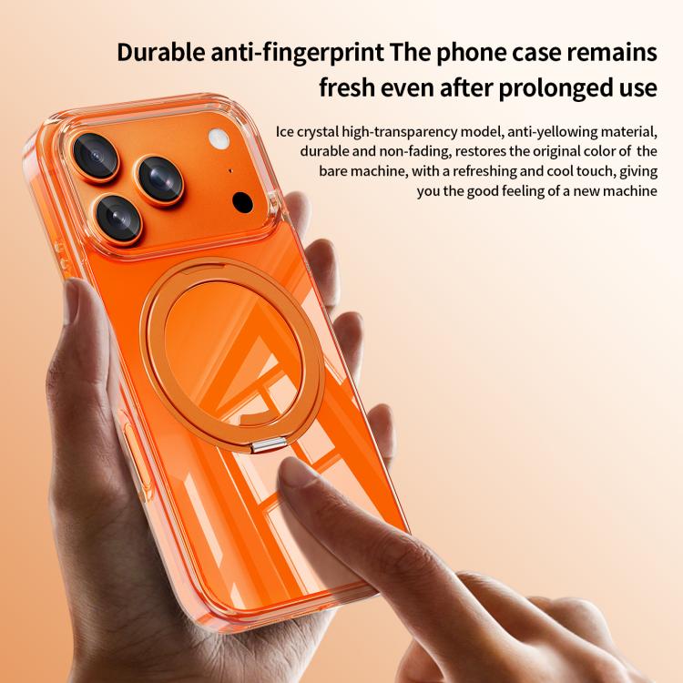 Custodia per telefono magnetica antiurto in metallo con supporto girevole a 360° e chiusura a airbag Jelly Air., For iPhone 17 Pro Max, For iPhone 17 Pro, For iPhone 17, For iPhone 16 Pro Max, For iPhone 16 Pro