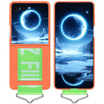 Custodia per PC con cinturino e fibbia, For Galaxy Z Flip8 5G, For Galaxy Z Flip7 5G
