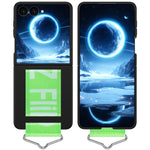 Custodia per PC con cinturino e fibbia, For Galaxy Z Flip8 5G, For Galaxy Z Flip7 5G