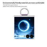 Custodia per telefono in PC con anello a D-Buckle, For Galaxy Z Flip8 5G, For Galaxy Z Flip7 5G
