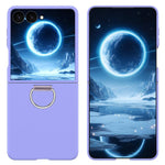 Custodia per telefono in PC con anello a D-Buckle, For Galaxy Z Flip8 5G, For Galaxy Z Flip7 5G