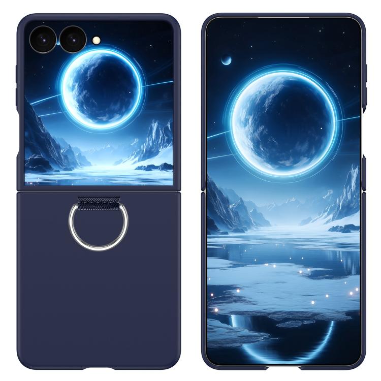 Custodia per telefono in PC con anello a D-Buckle, For Galaxy Z Flip8 5G, For Galaxy Z Flip7 5G