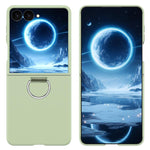 Custodia per telefono in PC con anello a D-Buckle, For Galaxy Z Flip8 5G, For Galaxy Z Flip7 5G