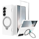 Custodia per telefono in PC con cerniera girevole a 360° e supporto magnetico integrato., For Galaxy Z Fold8 Ultra 5G, For Galaxy Z Fold7 5G