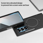 Custodia per telefono in PC con cerniera girevole a 360° e supporto magnetico integrato., For Galaxy Z Fold6