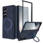 Custodia per telefono in PC con cerniera girevole a 360° e supporto magnetico integrato., For Galaxy Z Fold6