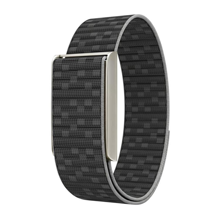 Cinturino per orologio con chiusura a strappo in nylon integrata nella cassa e cassa in metallo., For Amazfit Helio Strap