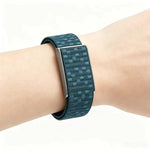Cinturino per orologio con chiusura a strappo in nylon integrata nella cassa e cassa in metallo., For Amazfit Helio Strap