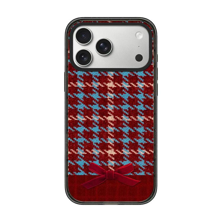 Custodia per telefono in acrilico TPU con stampa effetto denim a maglia., For iPhone 17 Pro Max, For iPhone 17 Pro, For iPhone 17, For iPhone Air