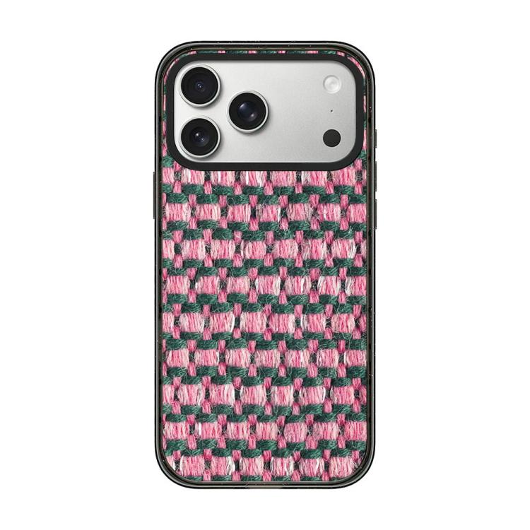 Custodia per telefono in acrilico TPU con stampa effetto denim a maglia., For iPhone 17 Pro Max, For iPhone 17 Pro, For iPhone 17, For iPhone Air
