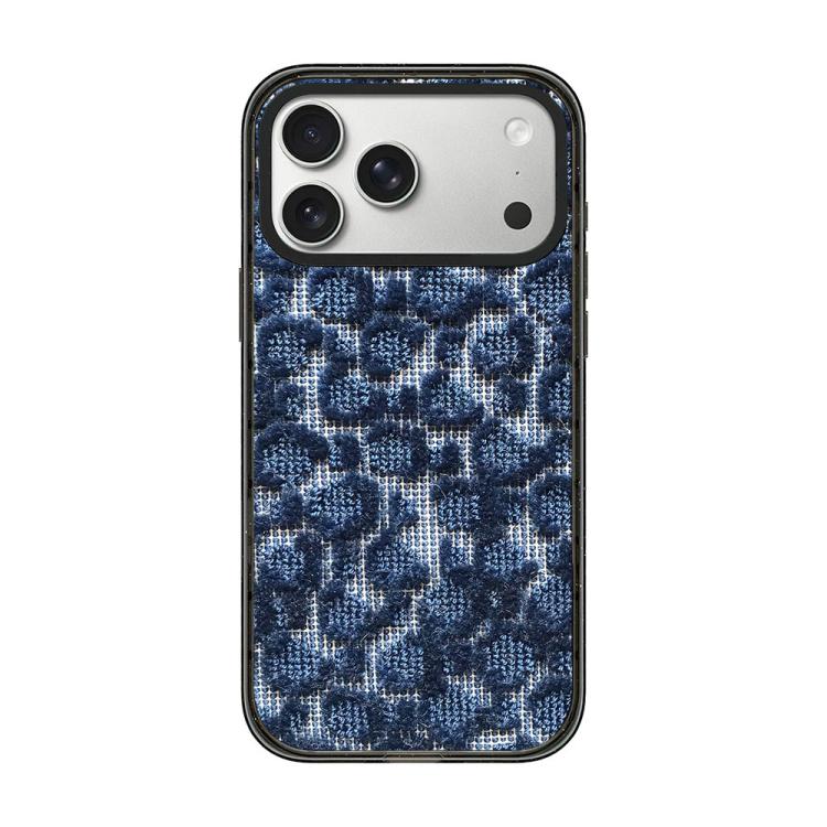 Custodia per telefono in acrilico TPU con stampa effetto denim a maglia., For iPhone 17 Pro Max, For iPhone 17 Pro, For iPhone 17, For iPhone Air