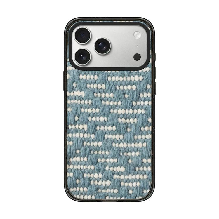 Custodia per telefono in acrilico TPU con stampa effetto denim a maglia., For iPhone 17 Pro Max, For iPhone 17 Pro, For iPhone 17, For iPhone Air