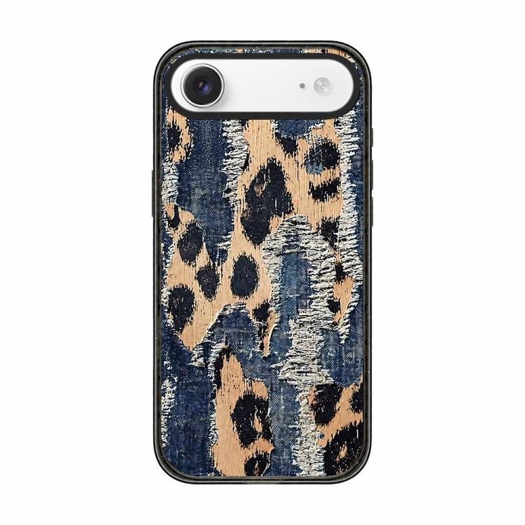 Custodia per telefono in acrilico TPU con stampa effetto denim a maglia., For iPhone 17 Pro Max, For iPhone 17 Pro, For iPhone 17, For iPhone Air
