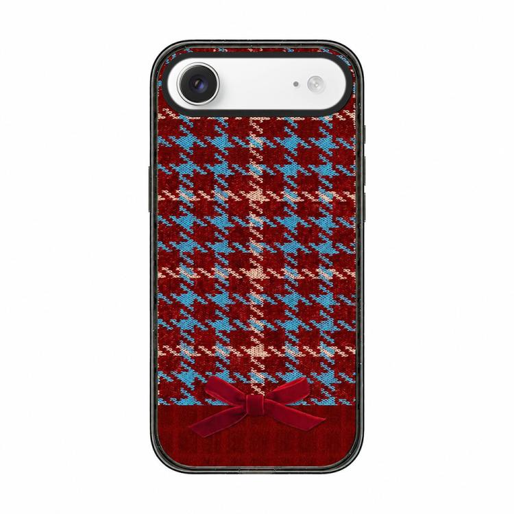 Custodia per telefono in acrilico TPU con stampa effetto denim a maglia., For iPhone 17 Pro Max, For iPhone 17 Pro, For iPhone 17, For iPhone Air