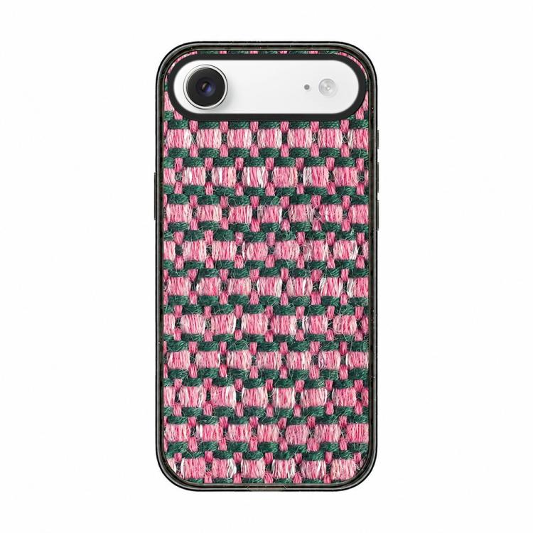 Custodia per telefono in acrilico TPU con stampa effetto denim a maglia., For iPhone 17 Pro Max, For iPhone 17 Pro, For iPhone 17, For iPhone Air