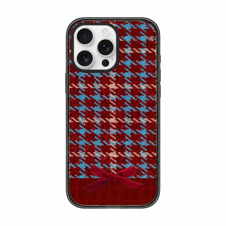 Custodia per telefono in acrilico TPU con stampa effetto denim a maglia., For iPhone 12 Pro Max, For iPhone 12 Pro, For iPhone 11