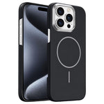 Custodia per telefono Gold Armor PC Thin Circle MagSafe antiurto., For iPhone 15 Pro Max, For iPhone 15 Pro