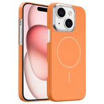 Custodia per telefono Gold Armor PC Thin Circle MagSafe antiurto., For iPhone 15 Plus, For iPhone 15